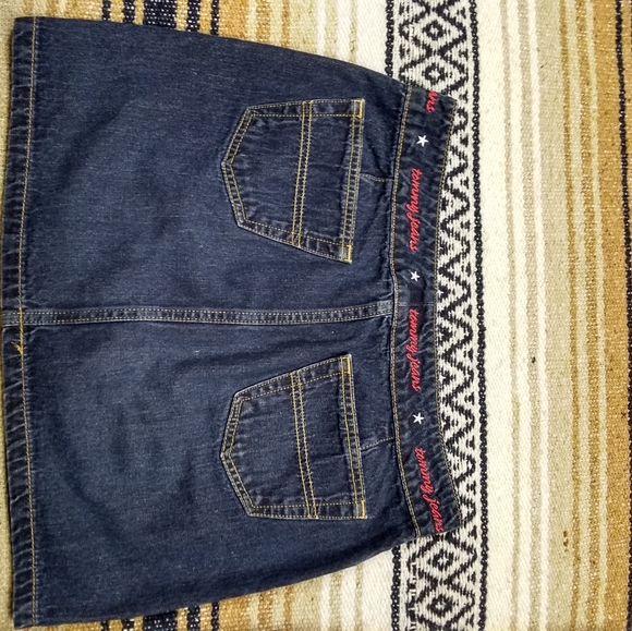 TOMMY HILFIGER MINI SKIRT VINTAGE STREET WEAR - Picture 7 of 8